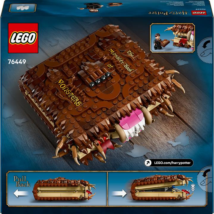Produktbild LEGO Beissendes Monsterbuch der Monster (76449, LEGO Harry Potter)
