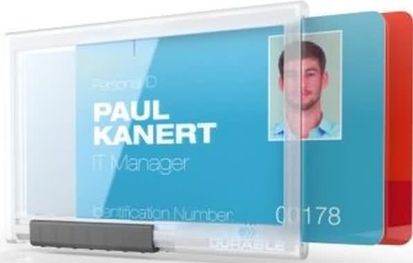 Durable Kartenhalter PUSHBOX DUO