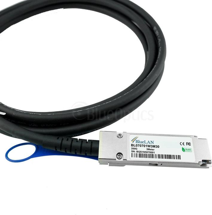 Productafbeelding BlueLAN Mellanox MCP1650-V002E26 Compatibel DAC QSFP56 BL070701W2M30