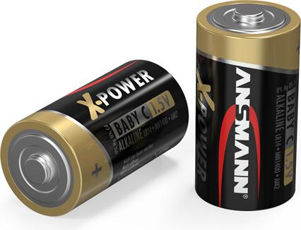 Actual product image Ansmann X-Power (2 pcs., C, 7500 mAh)