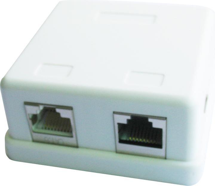 Actual product image Gembird cablexpert NCAC-HS-SMB2 - Installation box network interface