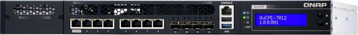 Produktbild QNAP QuCPE-7012-D2166NT-64G Intel Xeon D-2166NT.5GbE RJ45 ports and 0GbE SFP+ ports 1x netwo