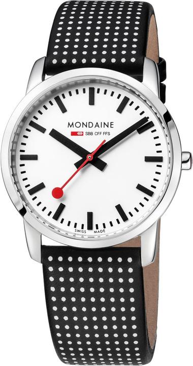 Mondaine Semplicemente elegante (Orologio da polso analogico, Fatto in Svizzera, 36 mm)
