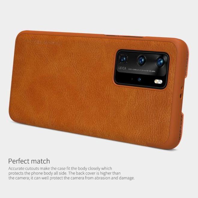 Actual product image Nillkin Qin Series (Huawei P40 Pro)