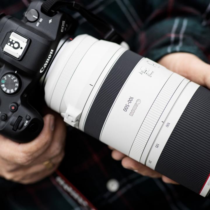 Image du produit Canon RF 100-500mm f/4.5-7.1 L IS USM - (EU) (Canon RF, Plein format)