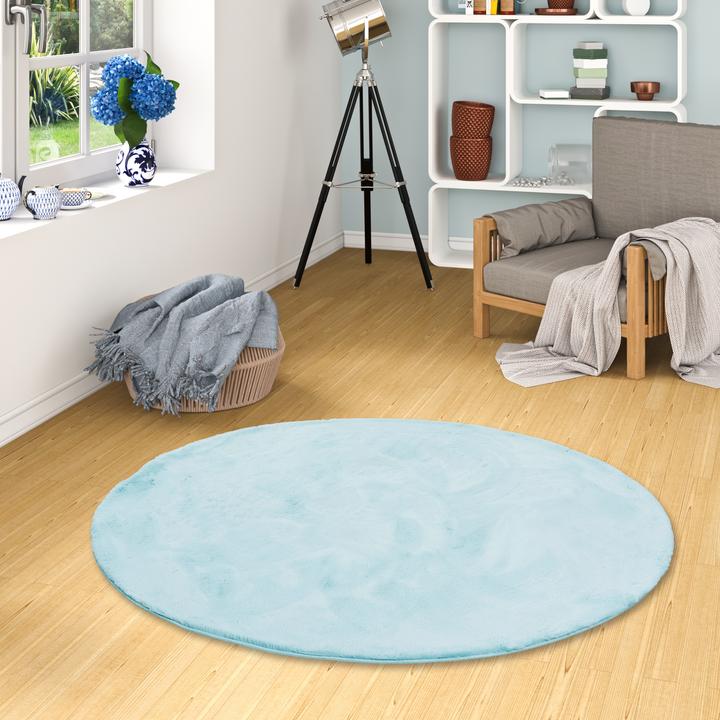 Immagine prodotto Pergamon Tappeto di pelliccia super morbido di lusso rotondo (Ø 80 cm)