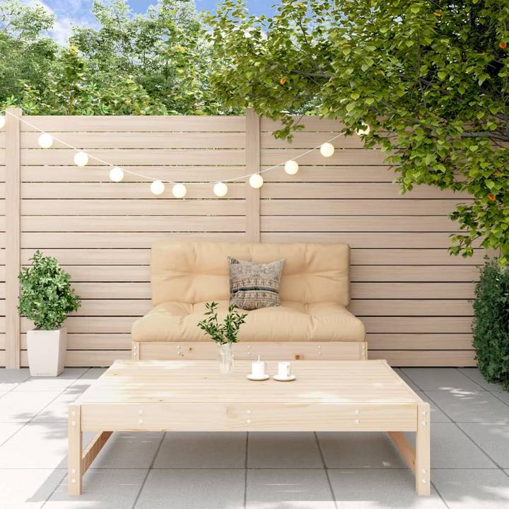 Actual product image VidaXL 2-tlg. Garten-Lounge-Set mit Kissen Massivholz, Material
