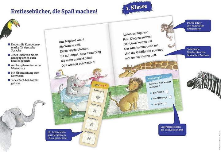Actual product image Duden Leseprofi – Die geheimnisvolle Nachtwanderung, 1. Klasse (German, Alexandra Fischer-Hunold, 2021)