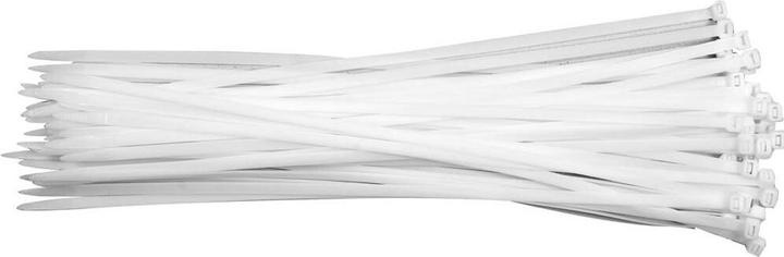 Actual product image Yato OPASKI PLASTIKOWE 700X9,0 50SZT. BIAŁE (Plastic cable ties, 50 pcs.)