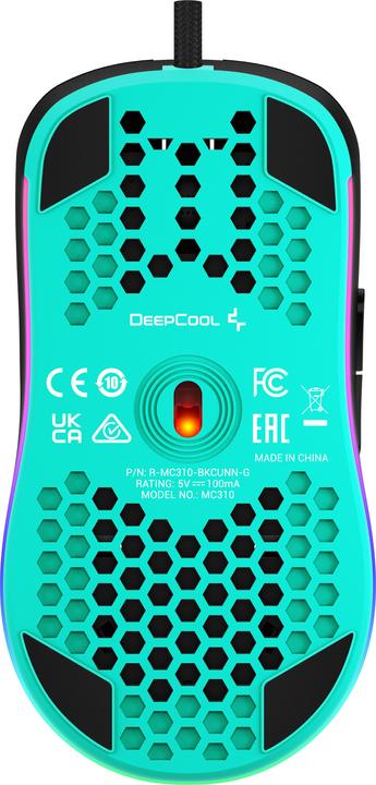 Actual product image Deepcool MC310 Mouse Mouse right USB Type-A Optical 12800 DPI (Cable)