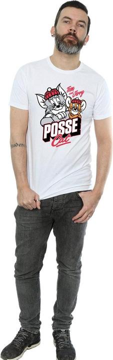 Actual product image Tom & Jerry Mens Posse Cat T-Shirt (M)
