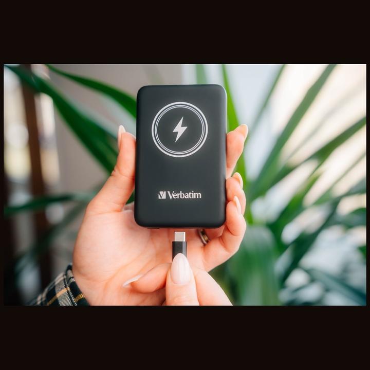 Actual product image Verbatim POWER BANK 10000 NOIR (10000 mAh, 20 W, 37 Wh)