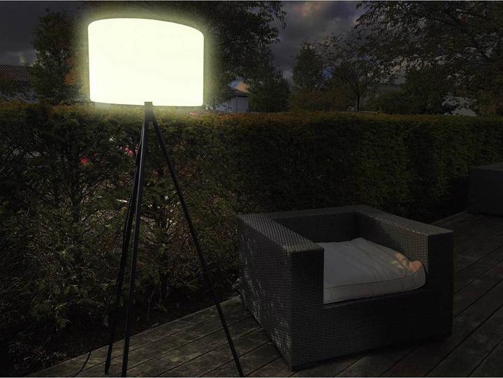 Produktbild Müller Licht tint Outdoor-Stehleuchte Khaya, white+color LED-Stehleuchten (806 lm, E27)