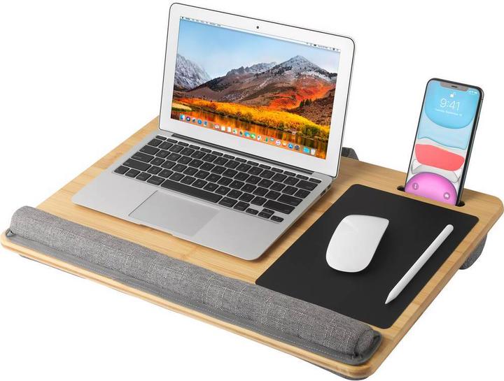 Actual product image Renkforce Laptop table with cushion