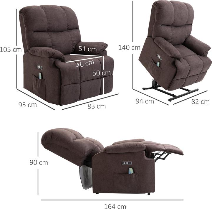 Produktbild Jamb Massagesessel mit Aufstehhilfe
