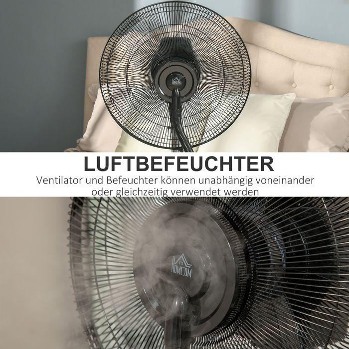 Actual product image Jamb Pedestal fan with atomizer