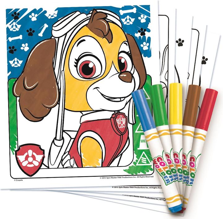 Produktbild Crayola Color Wonder Paw Patrol Magische Färbung