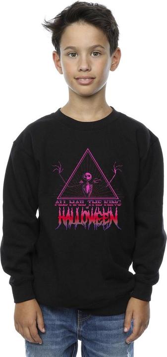 Actual product image Disney Boys The Nightmare Before Christmas Halloween King Sweatshirt (152, 158)