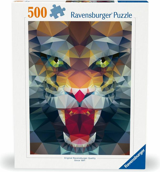 Ravensburger Löwe aus Polygonen (500 Teile)