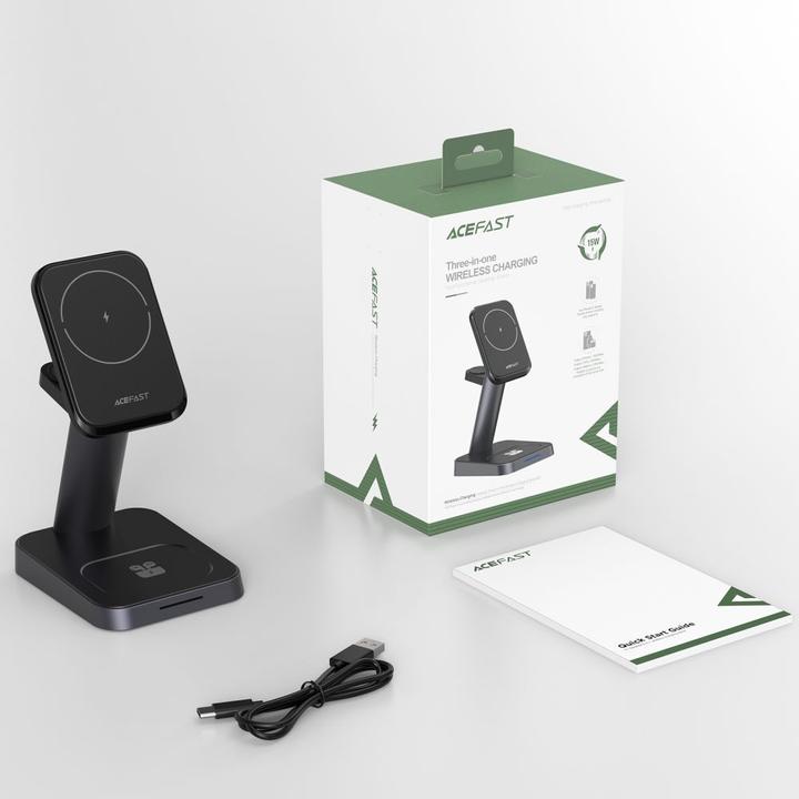 Actual product image Acefast E3 3-in-1 (15 W)