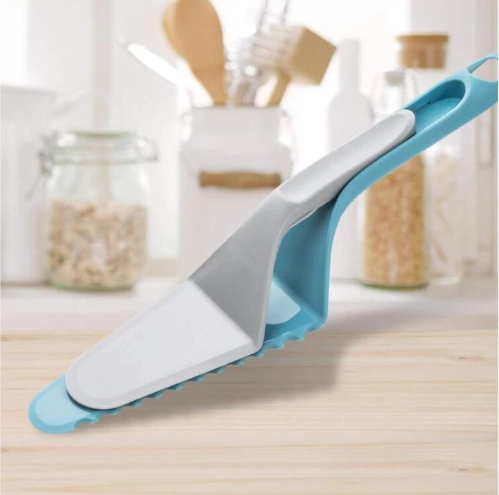 Produktbild Dr. Oetker Tortenheber Sweet Sensation 2 in 1 Hellblau (Tortenheber, Tortenmesser)