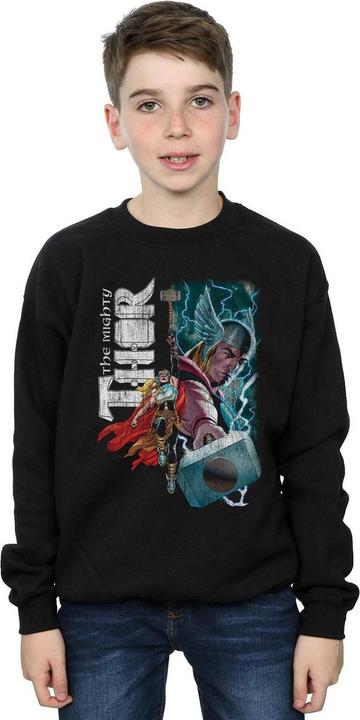 Actual product image Boys The Mighty Thor Mighty Duo Sweatshirt (140, 146)