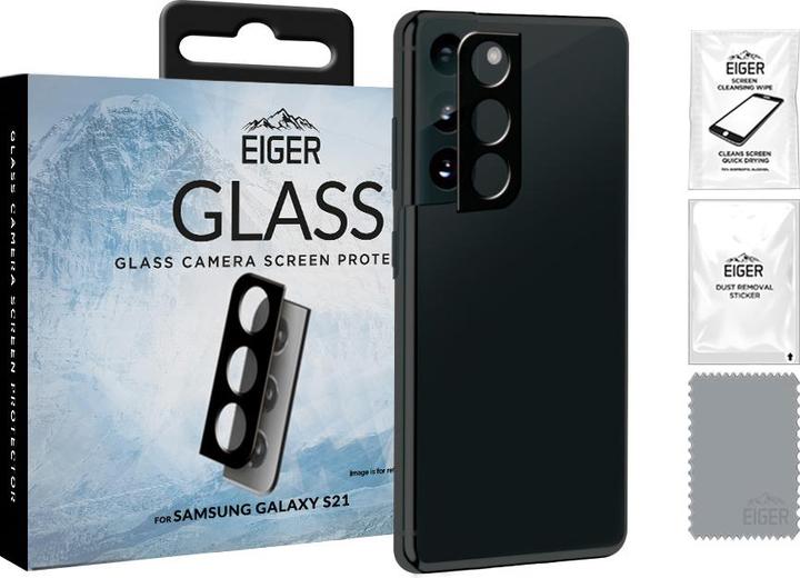 Actual product image Eiger Mountain Glass Lens (1 Piece, Samsung Galaxy S21)