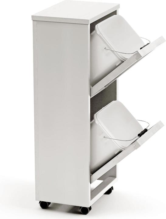 Immagine prodotto Arredamentiitalia Sistema di separazione dei rifiuti, bianco (12 l)