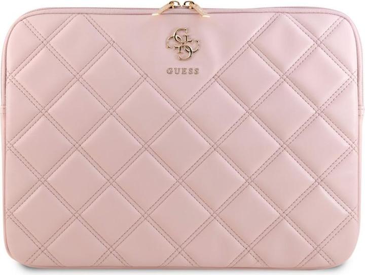 Produktbild Guess Sleeve GUCS14ZPSQSSGP 14" różowy/pink Quilted 4G (14")