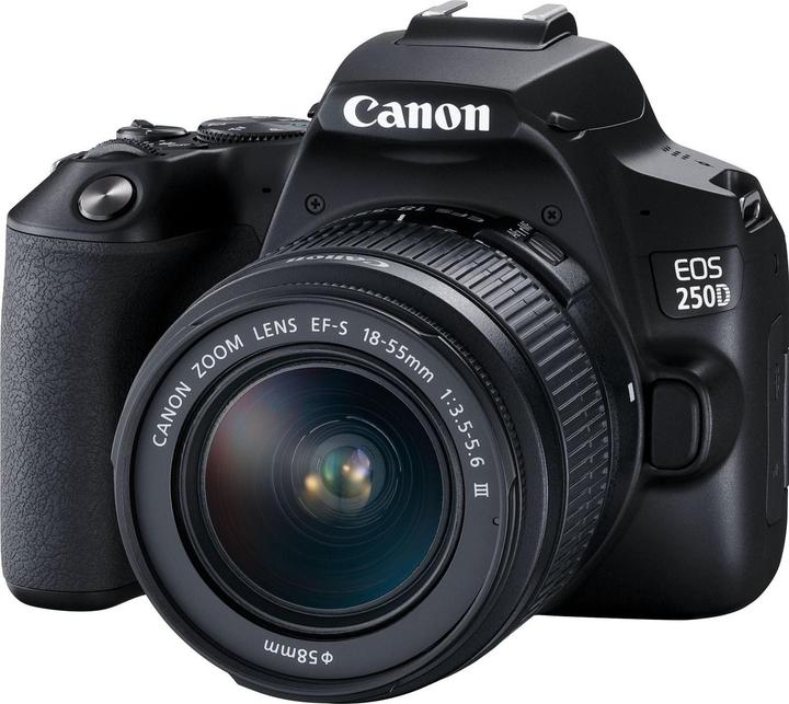 Actual product image Canon EOS 250D (18 - 55 mm, 24.10 Mpx, APS-C / DX)