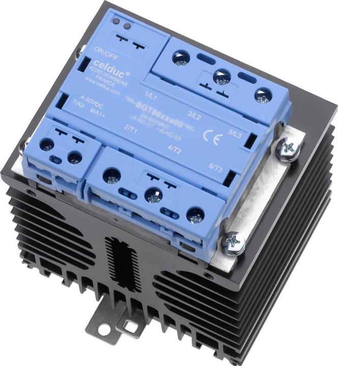 Image du produit Celduc relais Relais statique SGT8698503 Tension de commutation (max.) : 520 V/AC, 520 V/DC Tension zéro