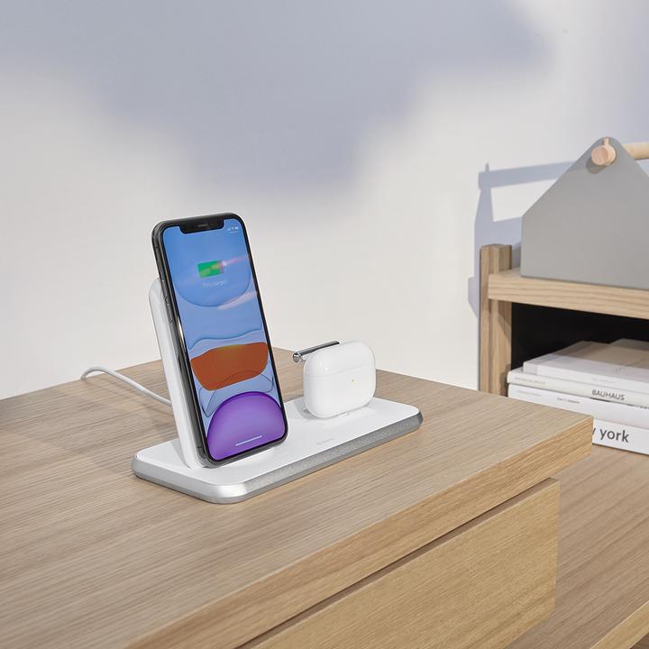 Produktbild Zens Aluminium Dual Wireless Charger + Dock (20 W)