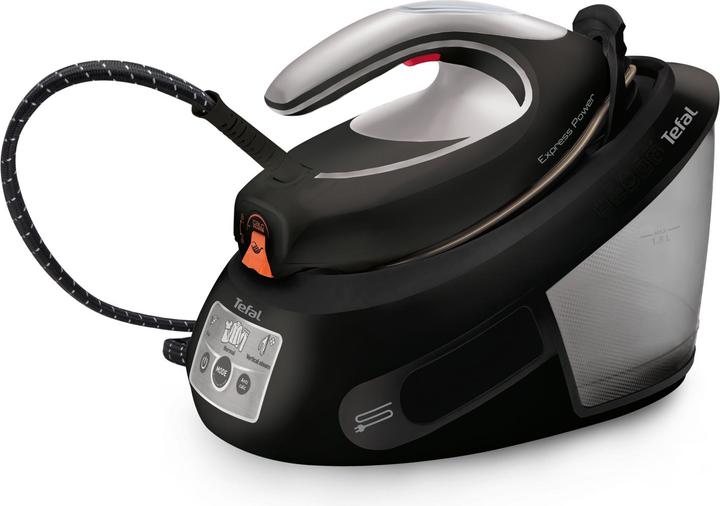 Actual product image Tefal SV806 1.8 L Durilium AirGlide Autoclean soleplate Black, Silver (2800 W, 450 g/min)