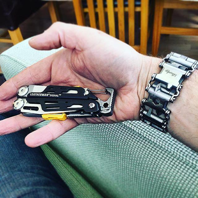 Image du produit Leatherman Signal Samurai Edition Damascus (19 Fonctions)