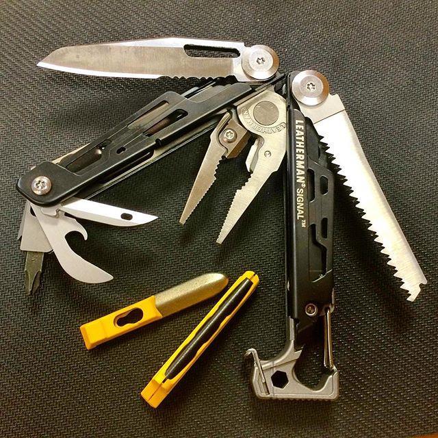 Image du produit Leatherman Signal Samurai Edition Damascus (19 Fonctions)