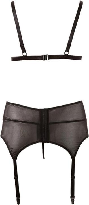 Image du produit Cottelli Collection Ensemble jarretelles en dentelle ouvert (4XL)