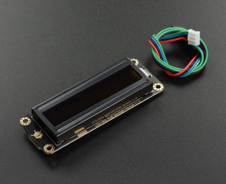 Image du produit DFRobot Écran LCD Gravity 16x2 I2C RGB rétroéclairé