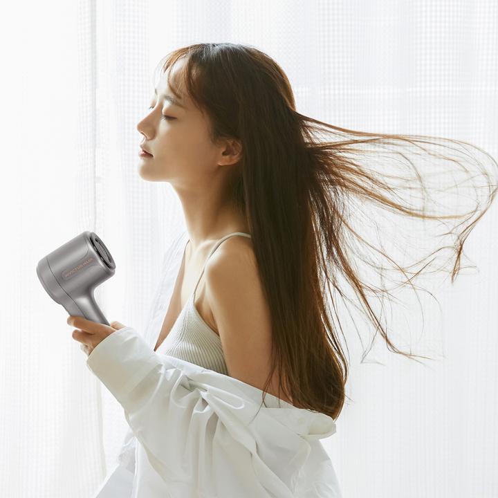 Actual product image Genius INV Hair D7 Haartr.lavagrau