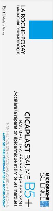 Energie-Label La Roche Posay Cicaplast B5+ (Körpercreme, 15 ml)