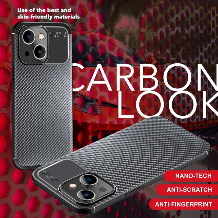 Immagine prodotto Nalia Copertura in silicone Carbon Look (Apple iPhone 15)