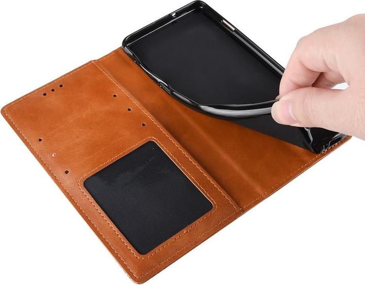 Produktbild Cover-Discount Galaxy S10e - Stand Flip Case Hülle braun (Samsung Galaxy S10e)