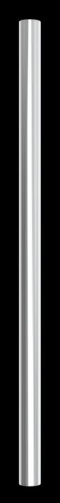 Actual product image Televes Antenna mast MAST 48/1000 Antenna mast 48mm/1m NOT pluggable