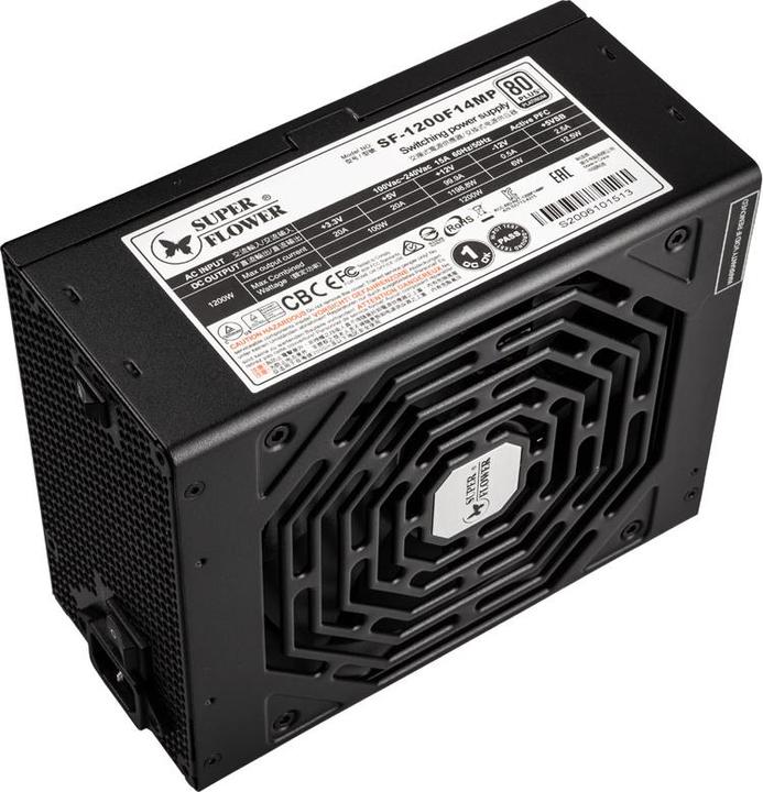 Produktbild Super Flower Leadex Platinum Special Edition 80 PLUS Platin Netzteil,modular - 1200 Watt