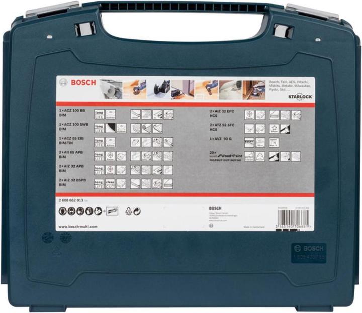 Immagine prodotto Bosch Professional Zubehör Set di accessori strumenti multifunzionali