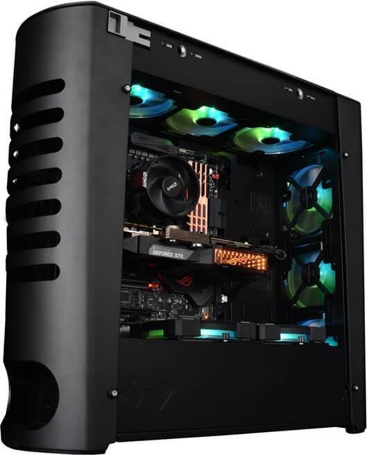 Produktbild In Win Gehäuse||915|Tower|Nicht im Glauben enthalten|ATX|EATX|MicroATX|MiniITX|Farbe Schwarz|915BLACK (ATX, mATX, Mini-ITX, E-ATX)