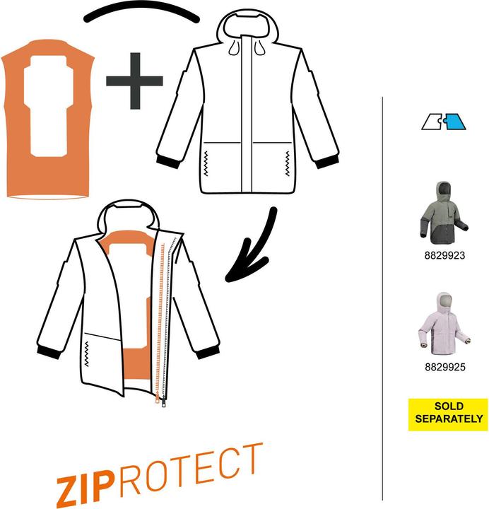 Produktbild Wedze DBCK 500 (12, Rückenprotektor, Einzelstück)