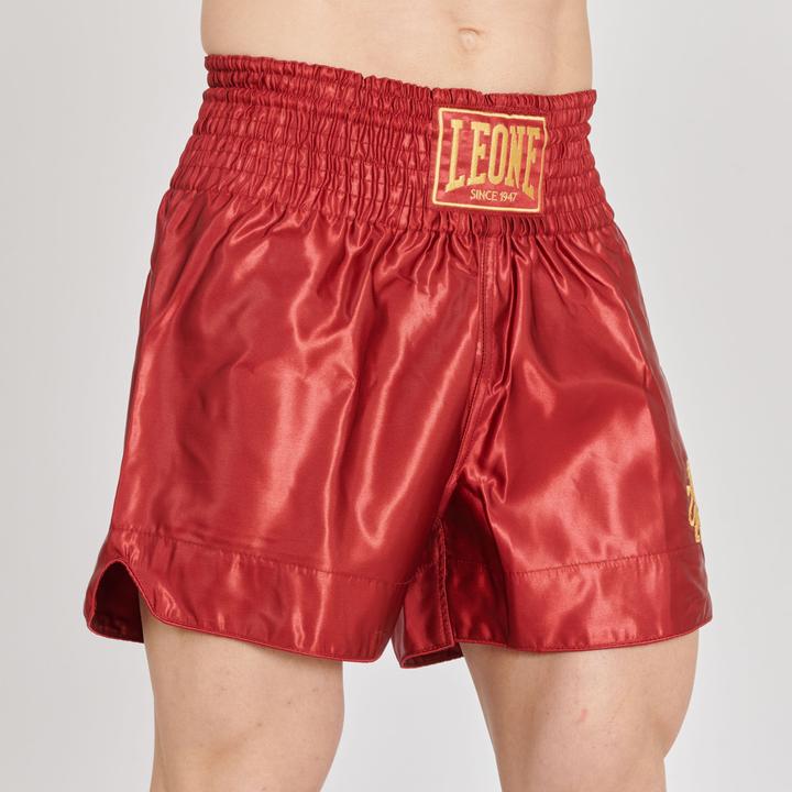 Actual product image Leone Basic Kickboxhose AB970 Rot (M)