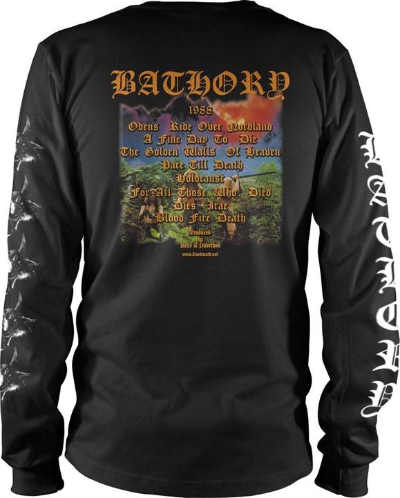 Actual product image Bathory Blood Fire Death (Longsleeve) (L)