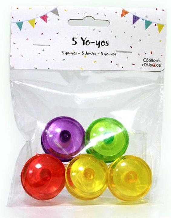 Actual product image Yo-Yos (5pcs)