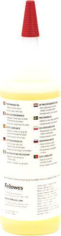 Produktbild Fellowes Spezial-Öl für Aktenvernichter 120 ml (Partikelschnitt)